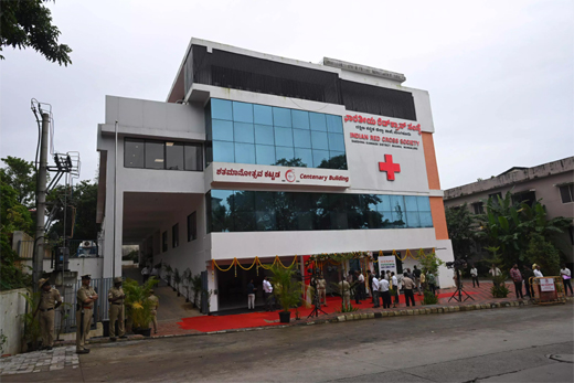 Red Cross Centenary building Innaugrated by Governor
